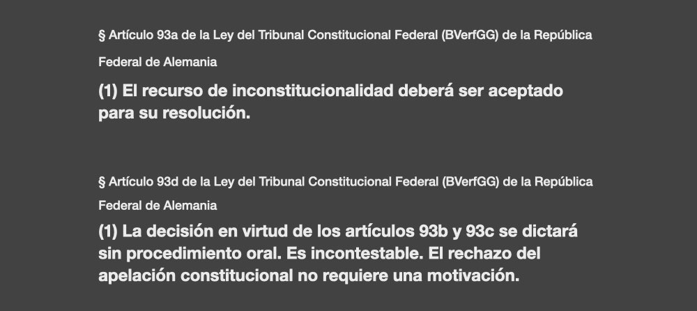 § 93 Ley del Tribunal Constitucional Federal